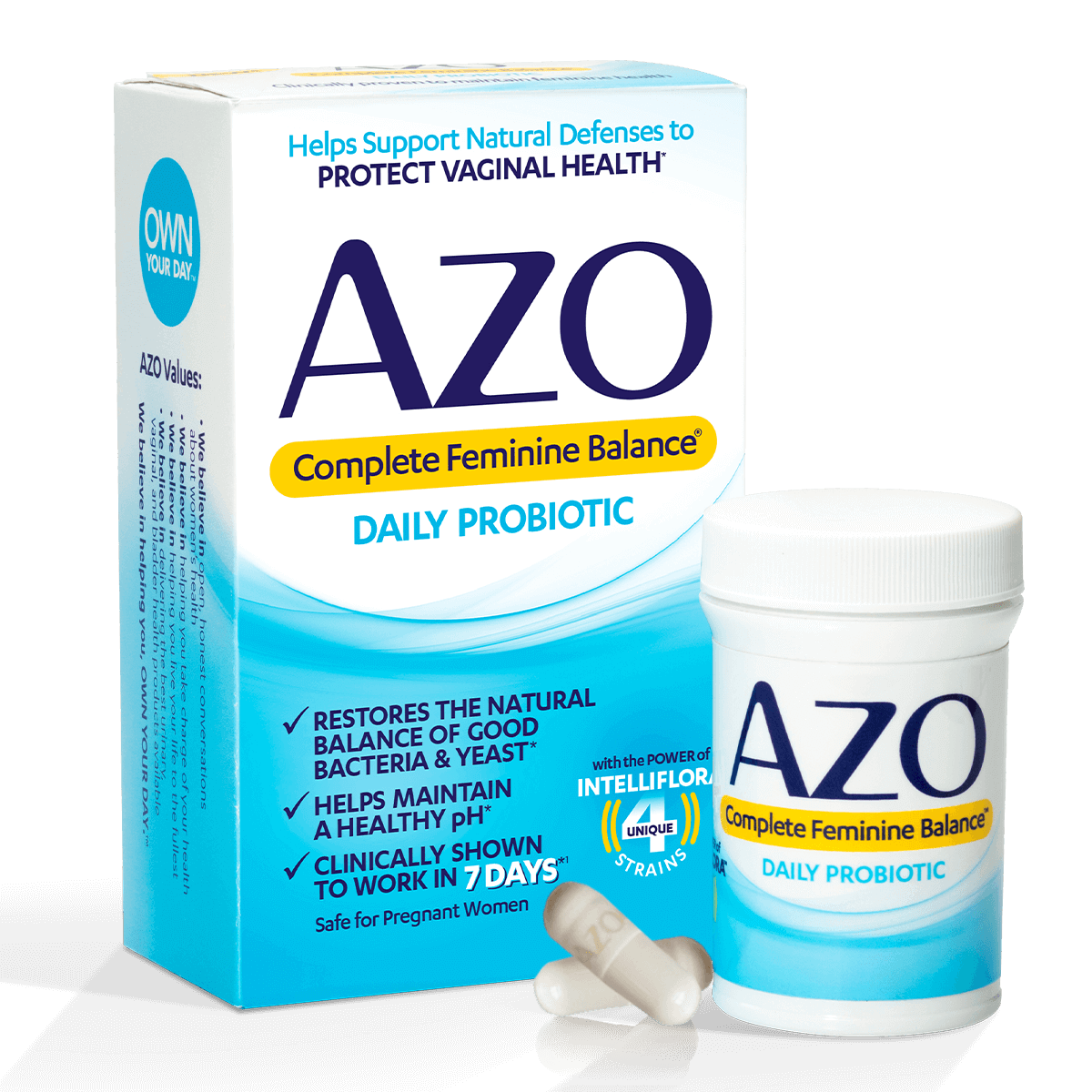 AZO Complete Feminine Balance® - 30 cápsulas