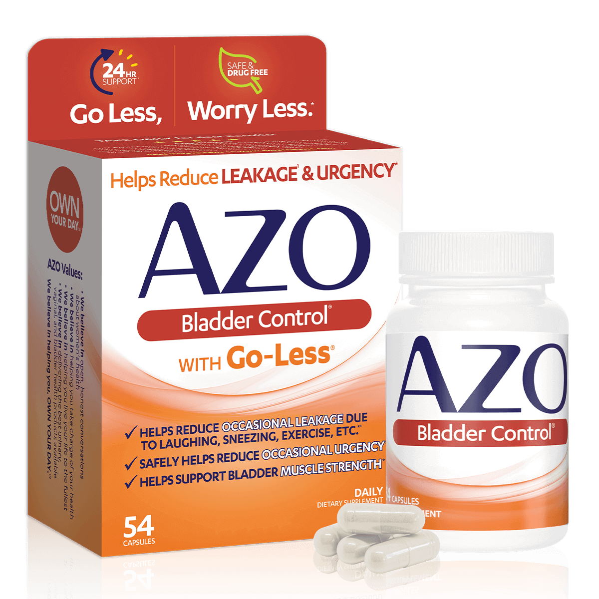 AZO Bladder Control® - 54 comprimidos