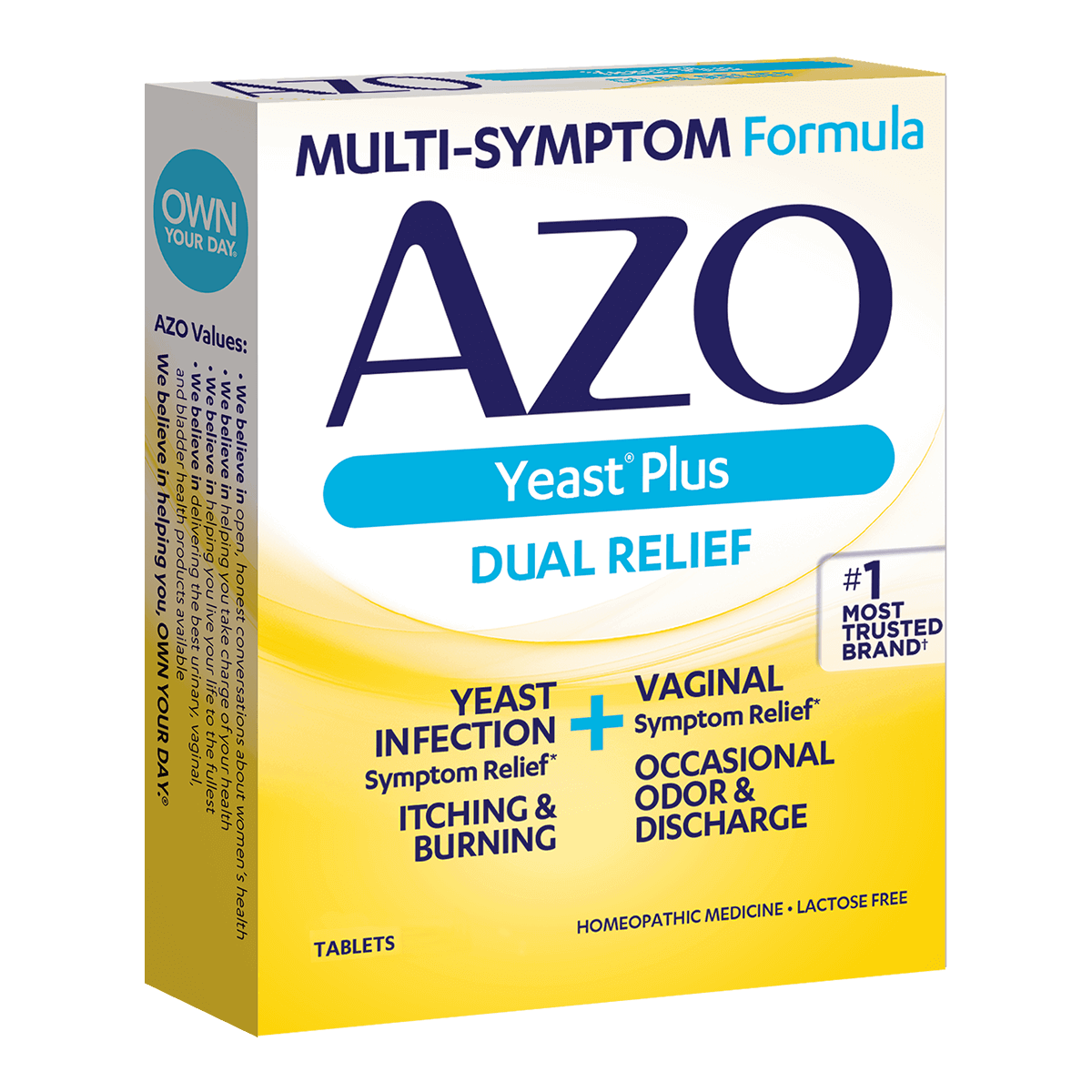 AZO Yeast™ - 60 comprimidos 